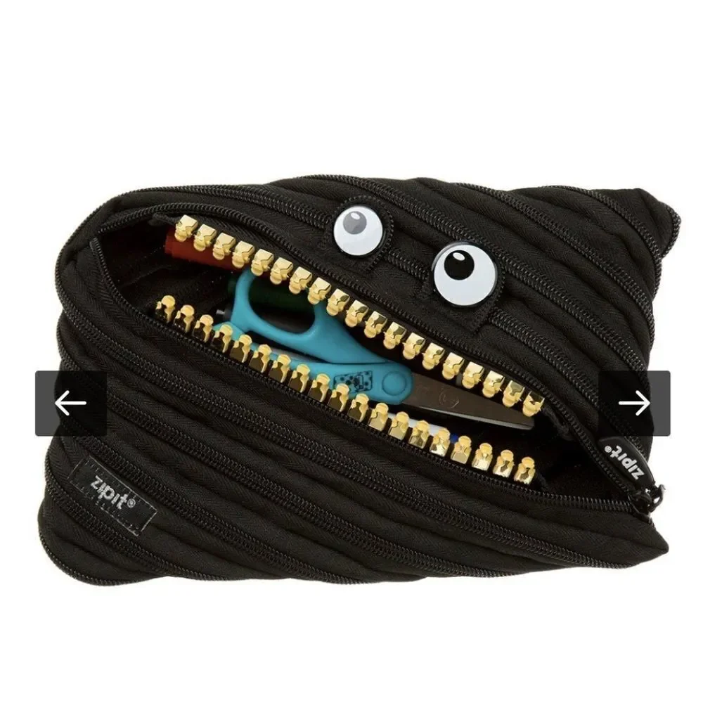 Zipit Black Pencil Case
